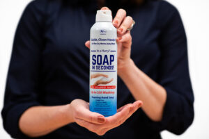 soap in seconds